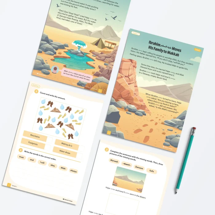 Lesson7-Ibrahim-AS-Moves-His-Family-to-Makkah-L1-Sirah-Stories-P1-to-4