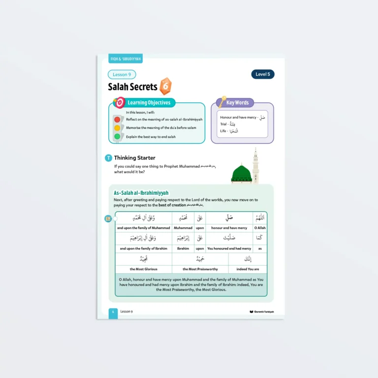Lesson9-Salah-Secrets-6-L5-Fiqh-Ubudiyyah-P1 Featured